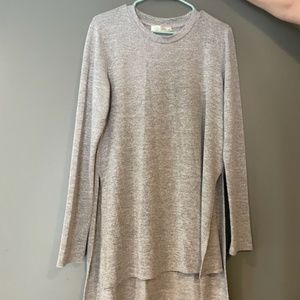RD Style Light Grey Sweater Dress